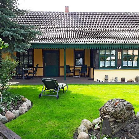 Pension Zum Weissen Hirsch Reitwein Esterno foto